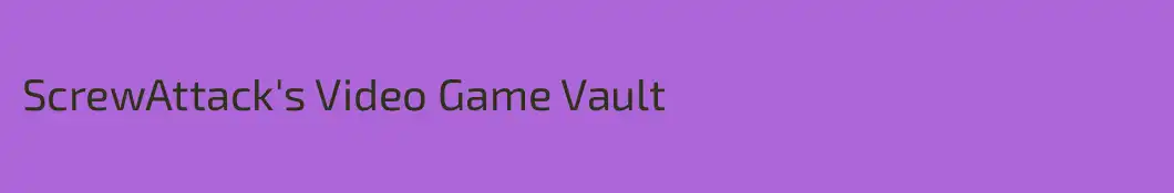 ScrewAttack's Video Game Vault